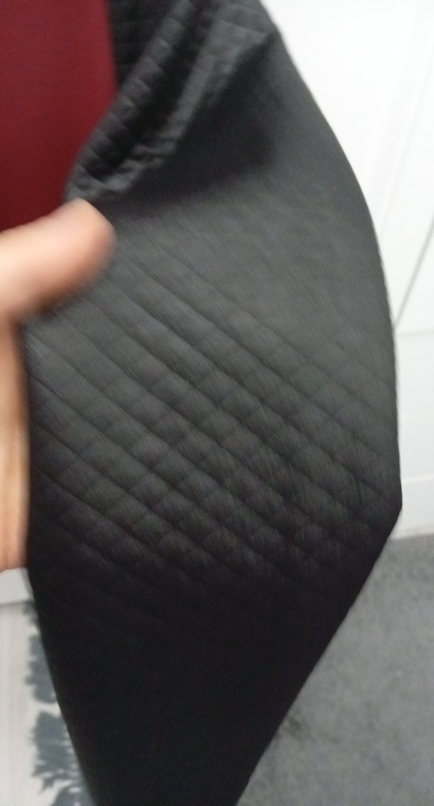 Kırmızı Siyah Düğmeli Kadın Ceket - Görsel 2