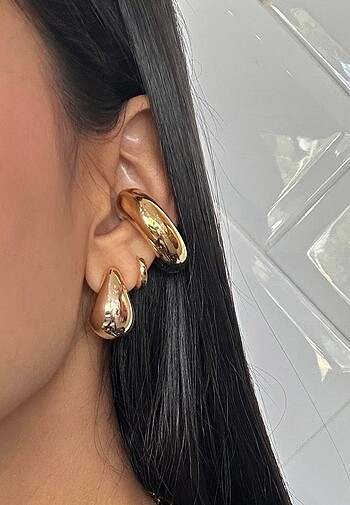  Beden #tombul #kıkırdak #küpe #earcuff