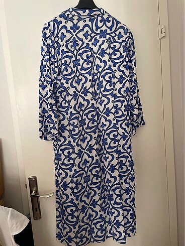 100% pamuk Ceylan marka maxi elbise - Görsel 7