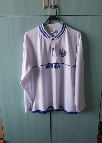 Beyaz Uzun Kollu Rahat Kesim Erkek Jersey
