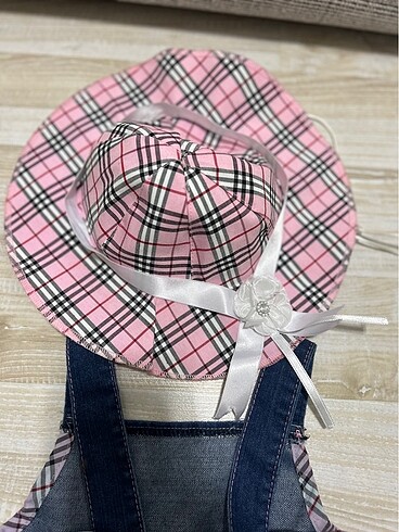 Kız bebek şapkalı elbise - Görsel 4