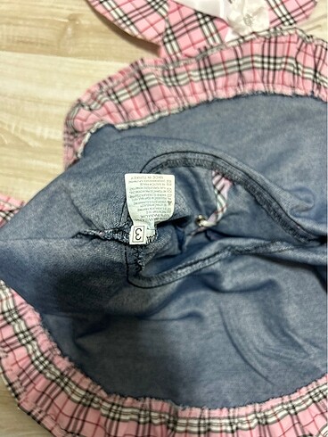 Kız bebek şapkalı elbise - Görsel 7