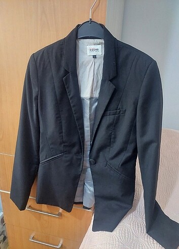 Siyah blazer ceket