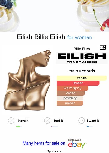 Beden Tutaste eilish parfüm