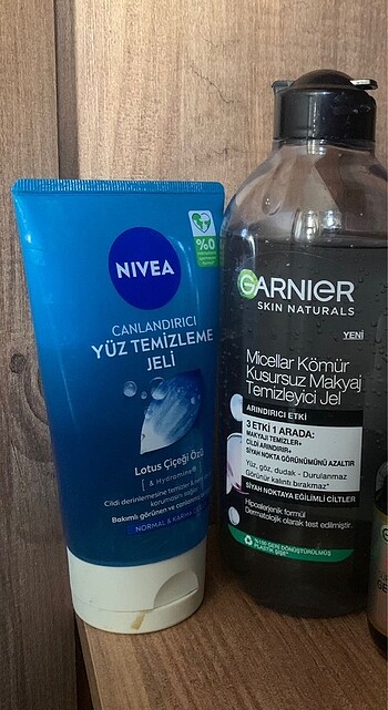 Nivea garnier yüz temizleme