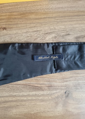 Siyah Kemerli Modern Papyon Seti - Görsel 13