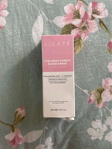 Licape yüz kremi