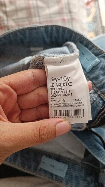 10 Yaş Beden Kız çocuk kot şort 