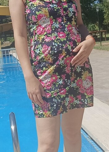 Trendyol & Milla Çiçekli yazlık elbise