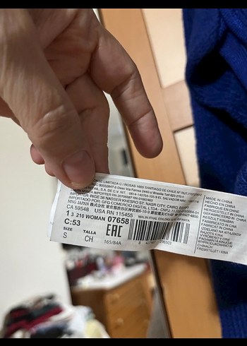 Kadın Lacivert Triko Boğazlı Kazak - Görsel 7