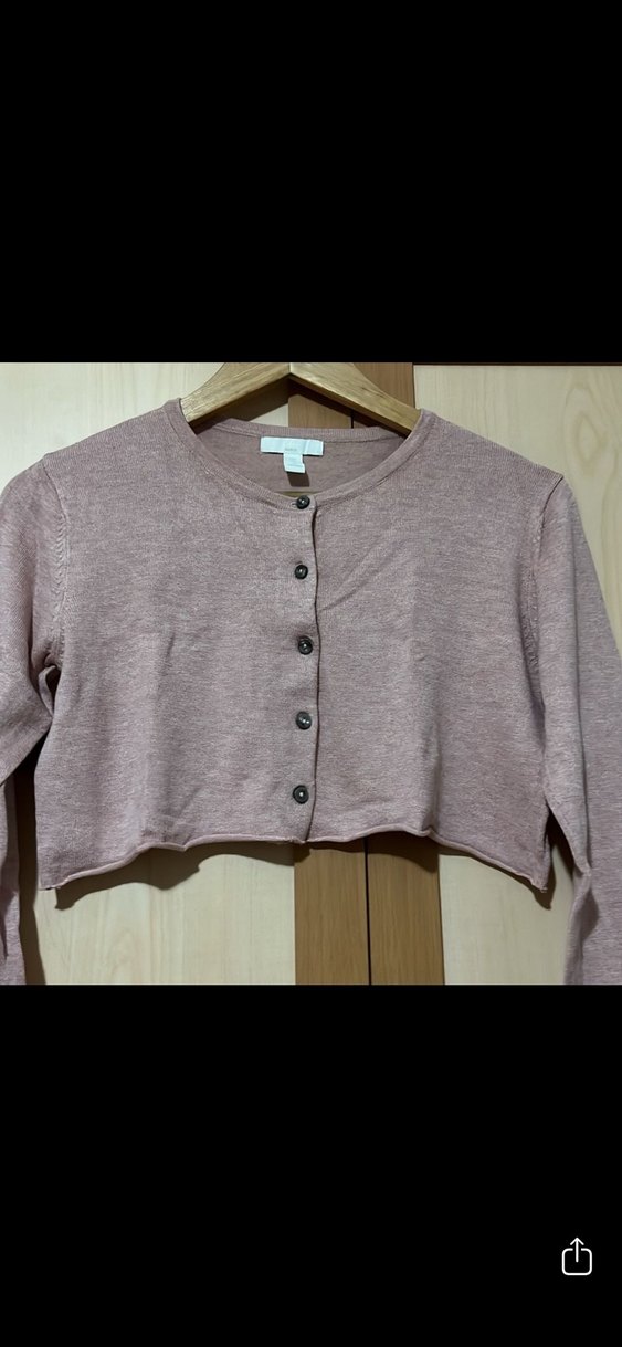 Düğmeli Kadın Triko Hırka - Görsel 2