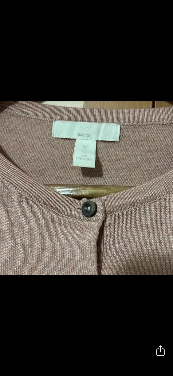 Düğmeli Kadın Triko Hırka - Görsel 3