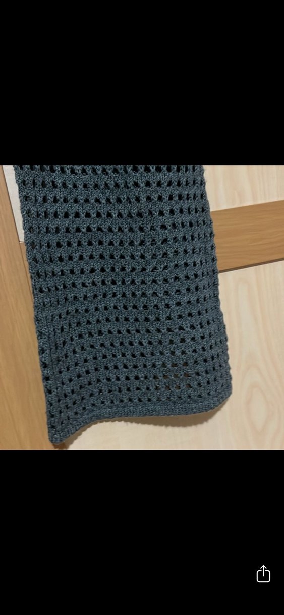 Gri Mini Örgü Kadın Kazak - Görsel 2