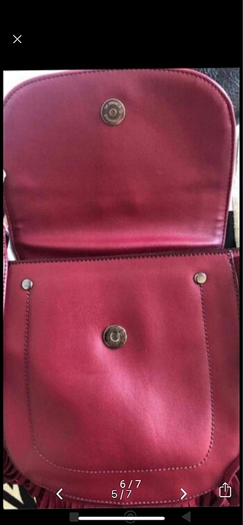  Beden bordo Renk BAMBİ ÇANTA