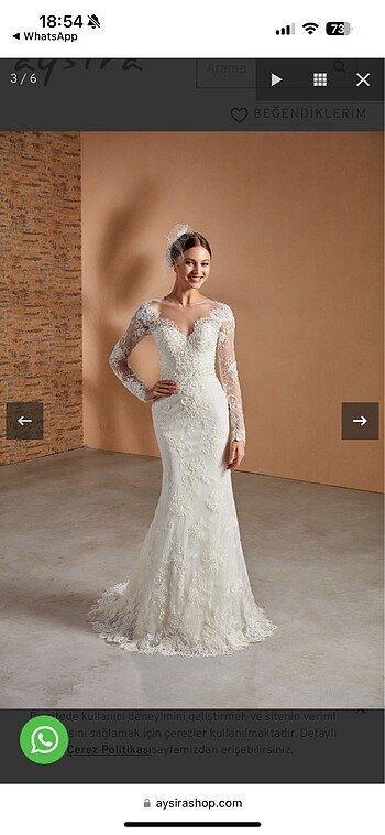 Aysira Balık Gelinlik - Görsel 6