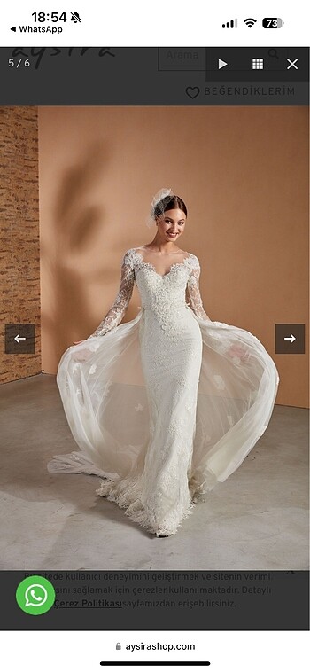 Aysira Balık Gelinlik - Görsel 8