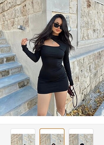 Trendyol & Milla Siyah elbise
