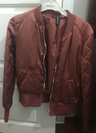 H&M bomber ceket 1 kez giyildi 