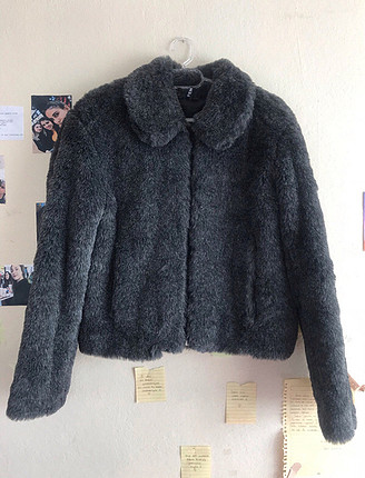 Peluş Gri Kürk