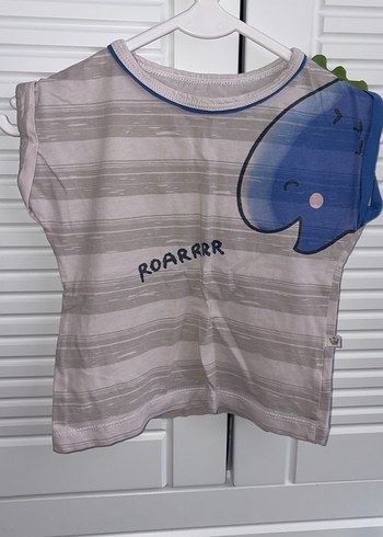 Gri Baskılı Çocuk tişört - Görsel 2