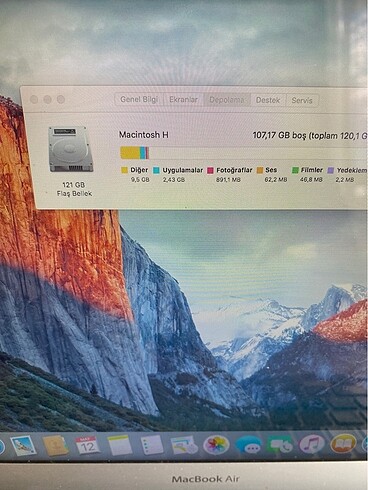 Beden Renk Macbook air