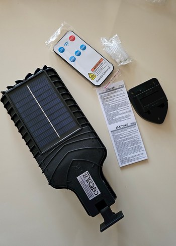 güneş enerjiliLED Sokak Lambası - Görsel 2