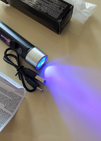 UV morötesi LED fener - Görsel 3