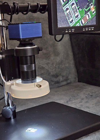 profesyonel dijital mikroskop ekranlı - Görsel 2