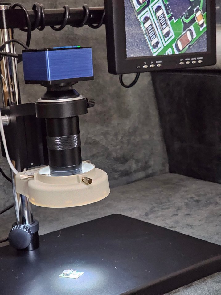 profesyonel dijital mikroskop ekranlı - Görsel 2