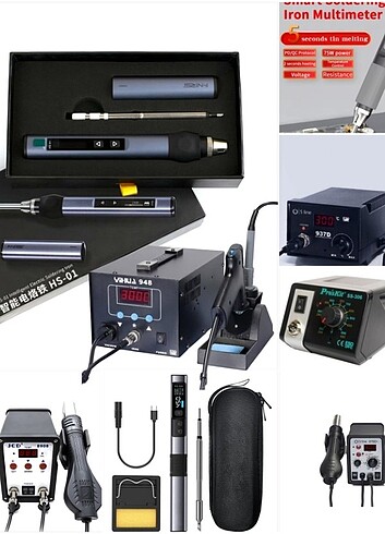 Kalem havya USB havya sıcak hava üfleme havya istasyonları
