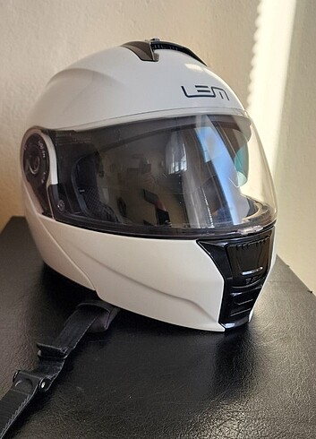 Lemfo lem xl çene açılır kask  - Görsel 3