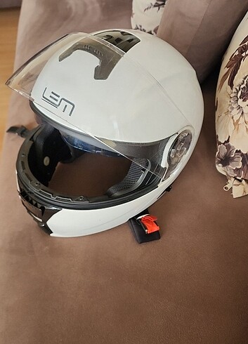 Lemfo lem xl çene açılır kask  - Görsel 4