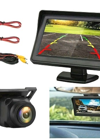 Multimedya Araç Kamerası ve Monitör Seti - Görsel 2