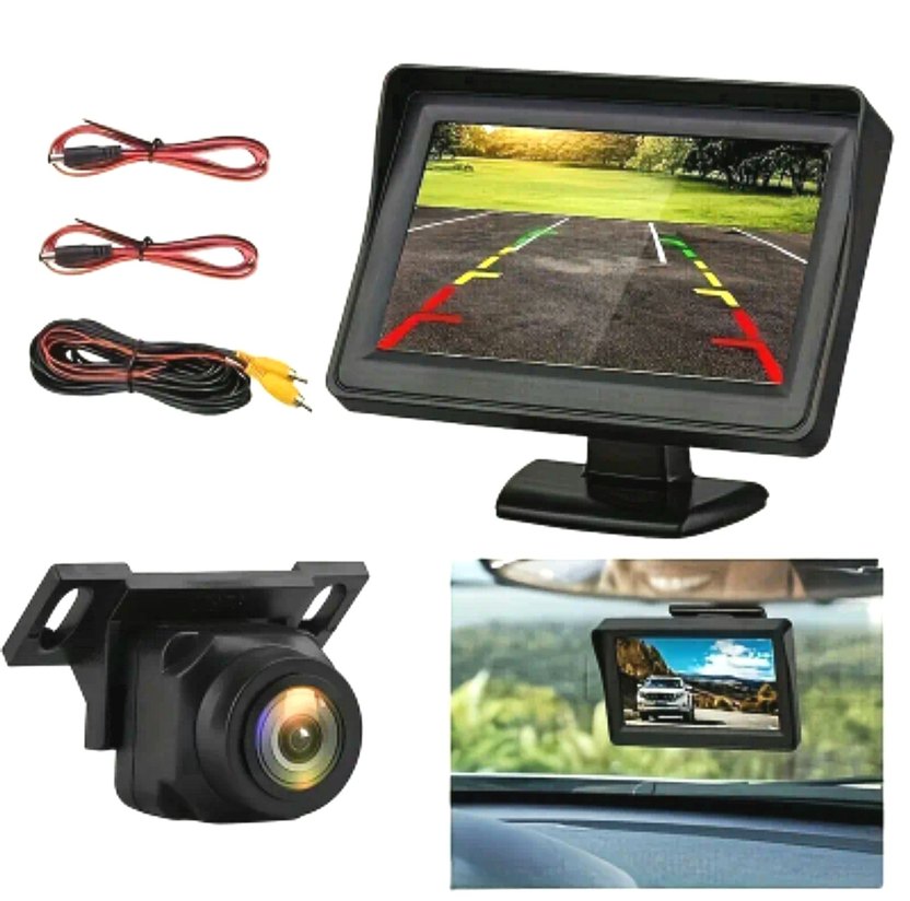 Multimedya Araç Kamerası ve Monitör Seti - Görsel 2