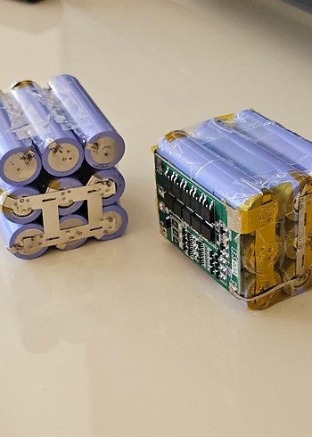 inr18650 lion matkap süpürge scooter pili - Görsel 2