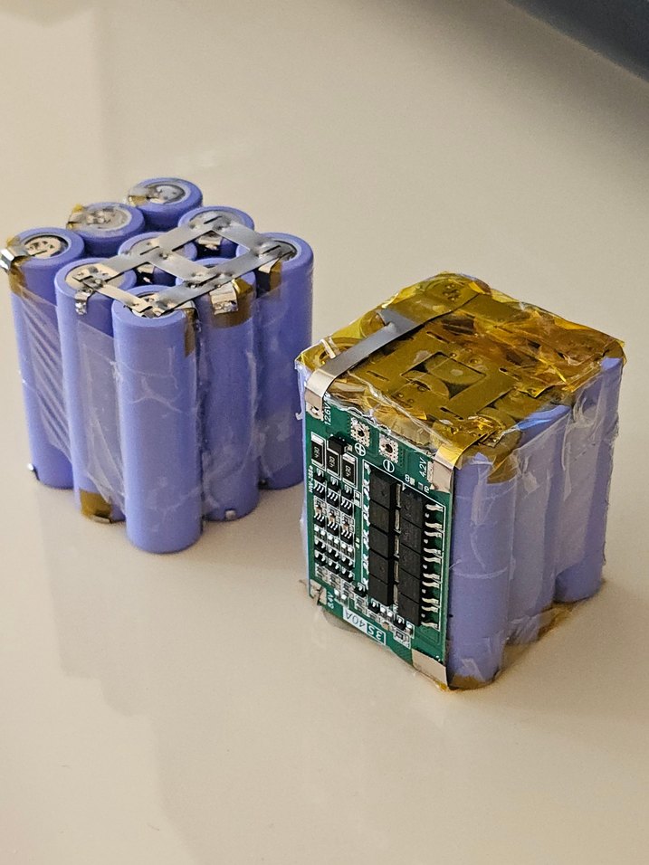 inr18650 lion matkap süpürge scooter pili - Görsel 3