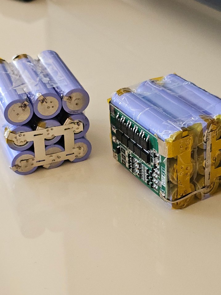 inr18650 lion matkap süpürge scooter pili - Görsel 2