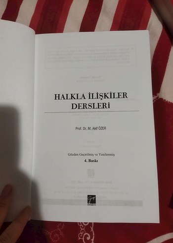 Halkla İlişkiler Dersleri 4. Baskı - Prof. Dr. Mehmet Akif Özer - Görsel 2