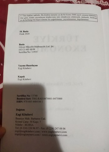 Türkiye Ekonomisi Kitabı - Prof. Dr. Hüseyin Şahin - Görsel 3