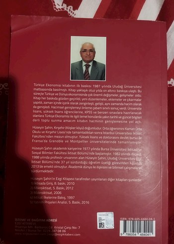 Türkiye Ekonomisi Kitabı - Prof. Dr. Hüseyin Şahin - Görsel 2