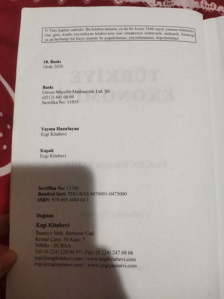 Türkiye Ekonomisi Kitabı - Prof. Dr. Hüseyin Şahin - Görsel 3