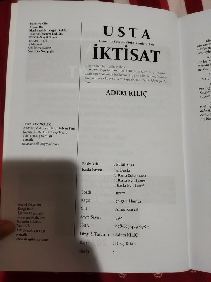 Usta İktisat Sınav Hazırlık Kitabı - Görsel 4