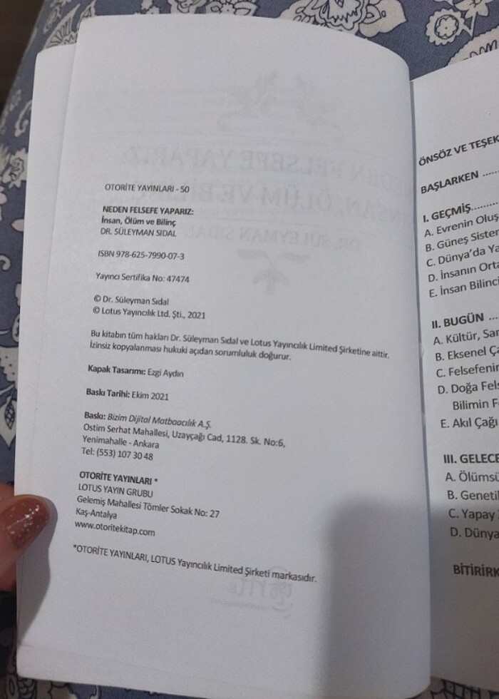 NEDEN FELSEFE YAPARIZ: İNSAN,ÖLÜM VE BİLİNÇ - Görsel 2