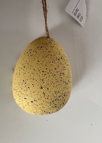 Beden Bej Minyatür Peri Figürlü Dekoratif Yumurta