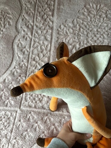 Küçük Prens tilki peluş - Görsel 3