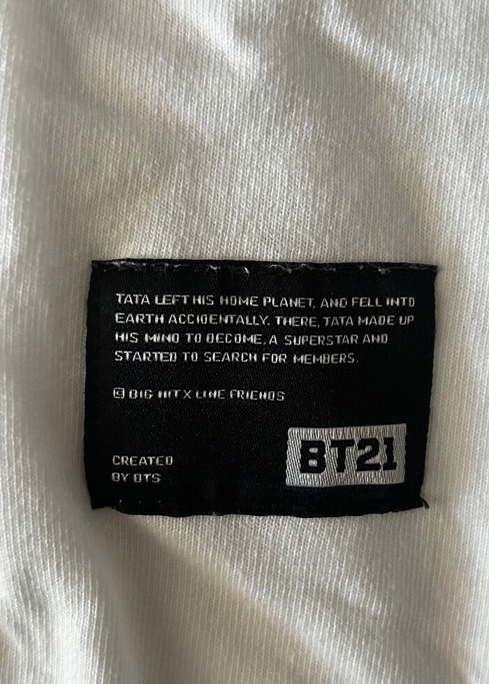 BT21 Orijinal Tata tişört - Görsel 4