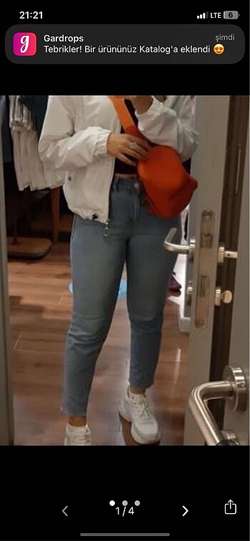 Mom jean pantolon
