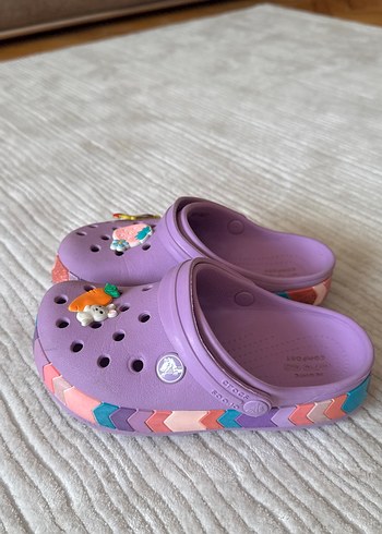 29 Beden Crocs orjinal kız çocuk terlik C12
