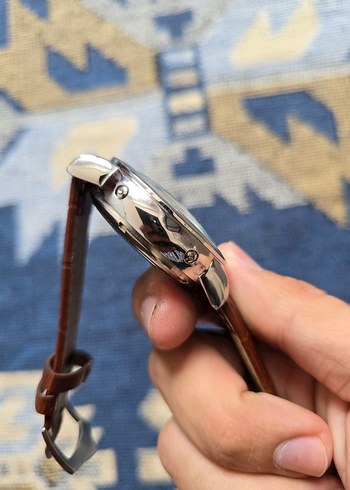  Beden kahverengi Renk Patek philippe otomatik saat sfır