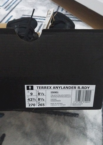 Adidas Erkek Siyah Spor Dış Mekan Ayakkabısı - Görsel 11